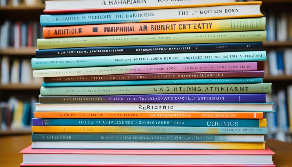 physical books for artists